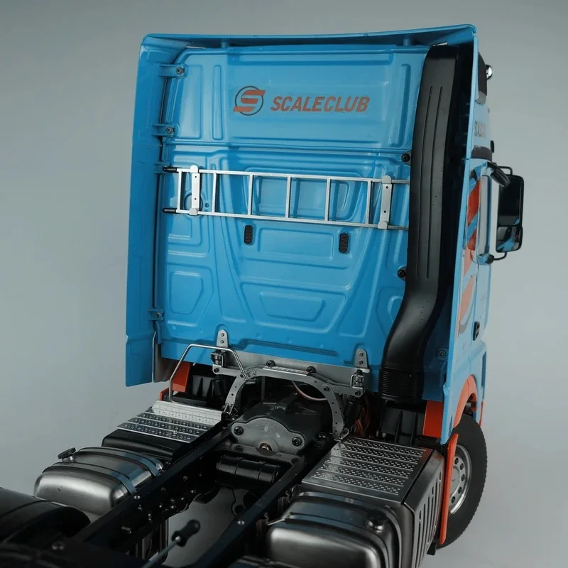 RC 1/14 Scaleclub Modell Schlepper-Schlammkopf Metall-Upgrade Funktionierende Treppen für Tamiya Muldenkipper für Scania Man Tripper DIY-Teile – Detail 3
