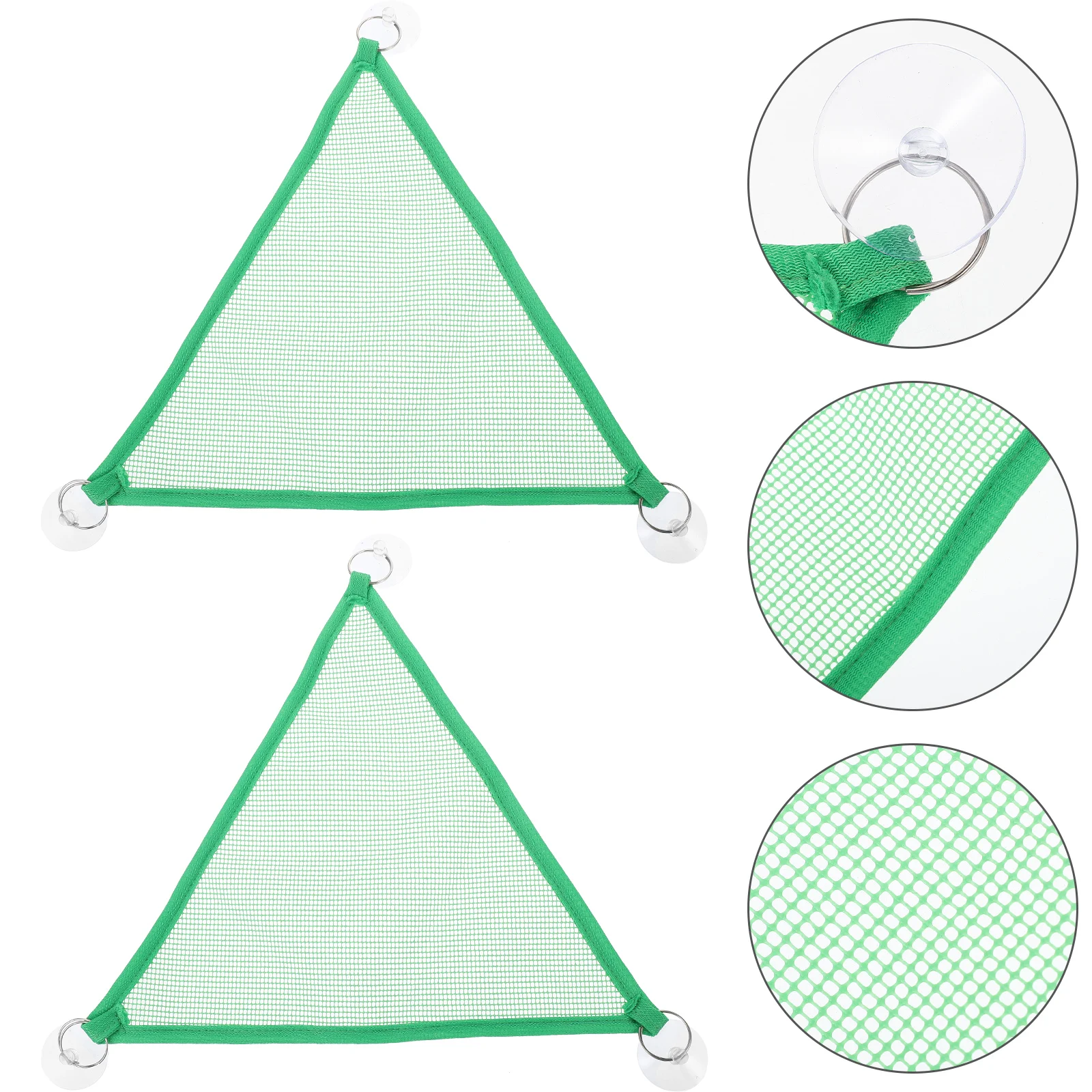 

2pcs Breathable Hanging Funny Hanging Hammock Bed for Lizards Snakes Durable Canvas Small Pets Pets Hammock Accessories