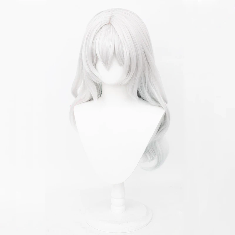 L-email wig Synthetic Hair Game Honkai Star Rail Firefly Cosplay Wig 60cm Gradient Color Cosplay Wigs Heat Resistant Wig