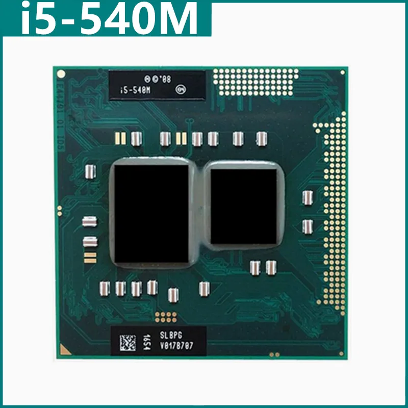 Core i5-540M 3M 2.53 GHz to 3.066 GHz i5 540M PGA988 HM57 HM55 QM57