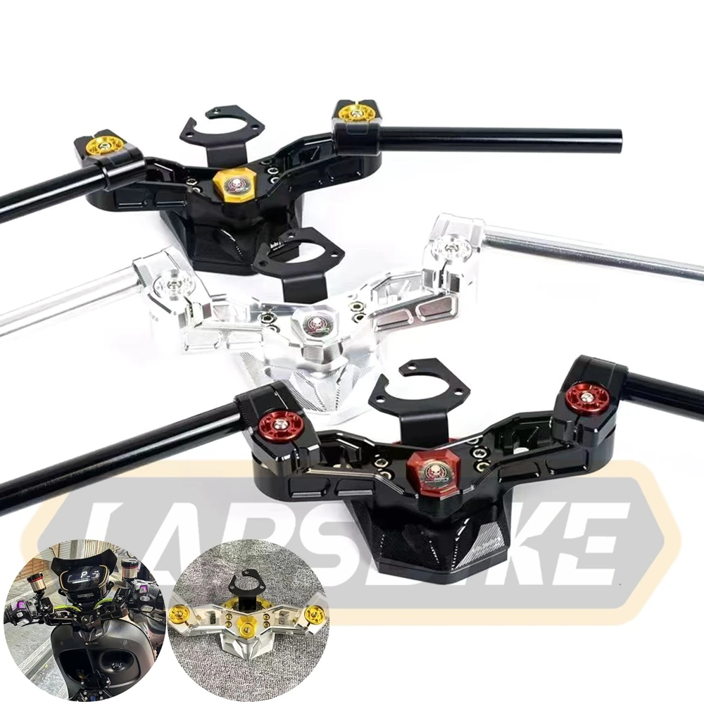 

Motorcycle Separation Handlebar CNC Adjustable Steering Handlebar 22mm For Niu N1S NQI UQI+ U+B Faucet Handlebar Modified Parts