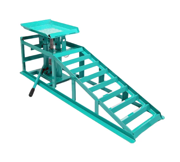 High Quality Car Ramp Low Profile Service Ramps Truck Trailer Garage Automotive Hydraulic Car Lift Repair Frame view 5