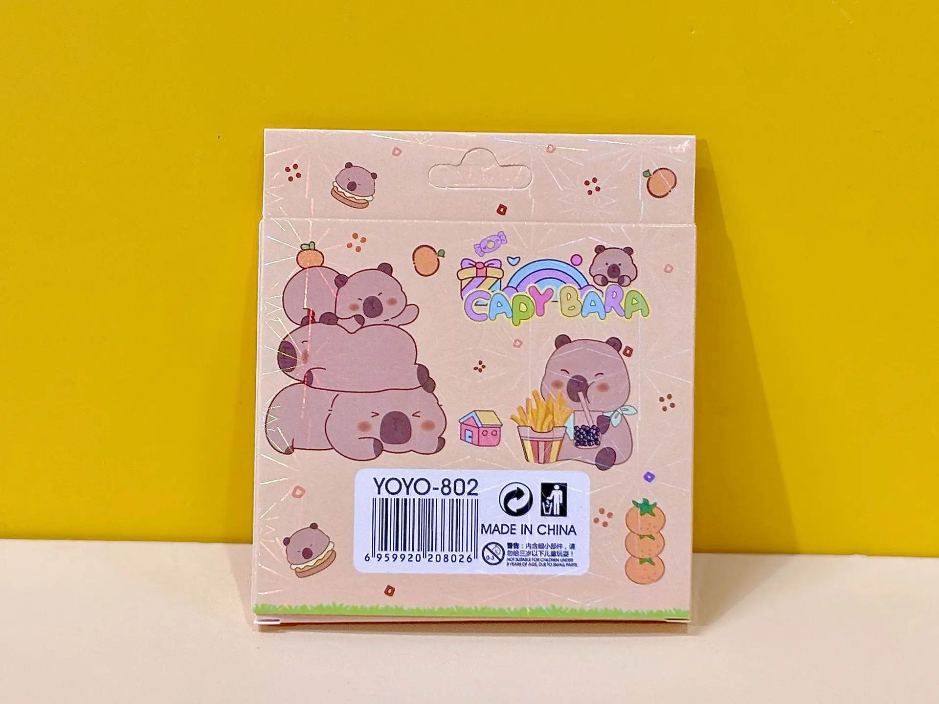 12/36pcs Crayons 12 Colors Cartoon Capybara Crayon Colored Draw Pencil Painting Pen Graffiti Kid Party Birthday Gift