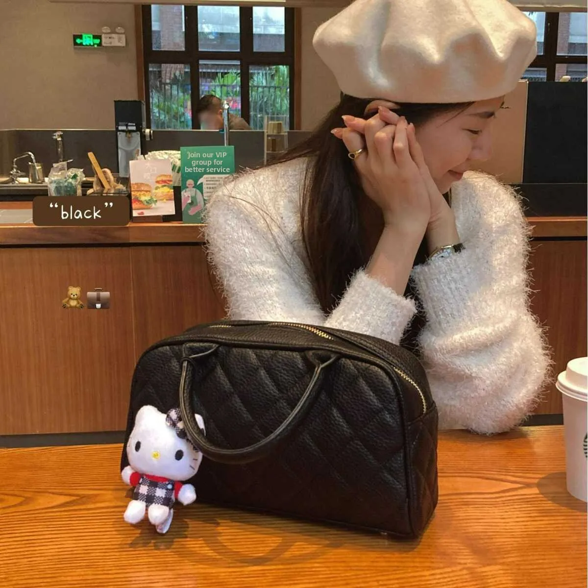 

Новая универсальная коричневая сумка-миди 2026 года с ромбовидным узором для мужчин и женщин на каждый день