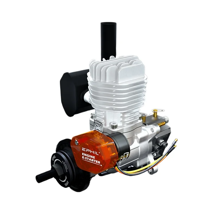 

EPHIL XG-20cc-S PRO Glow Plug & Electric Start Gas Engine, Side Exhaust for RC Aircraft