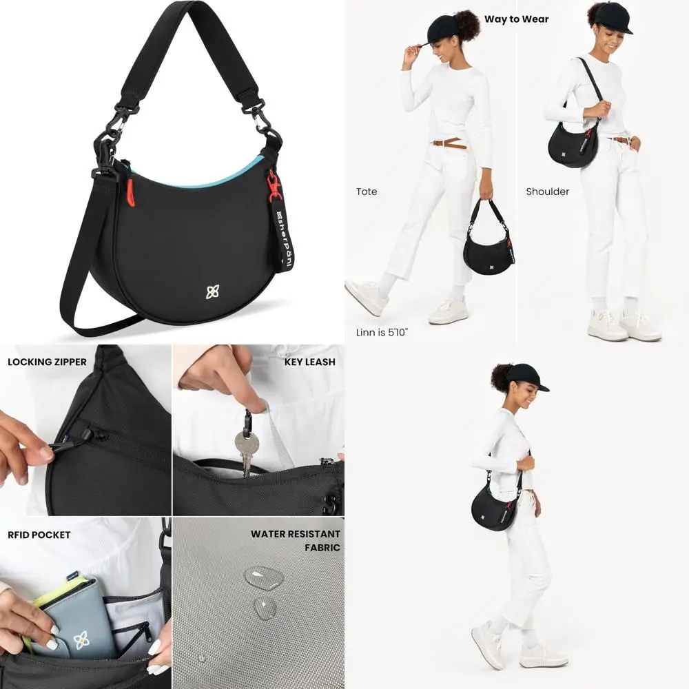 

Lightweight Half-Moon Crossbody Bags, Fashionable Women's Shoulder Bags, Trendy Handbags for Everyday Wear