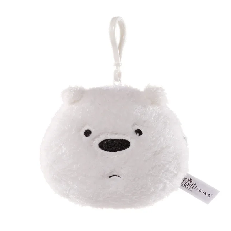 American Anime Coin Purse Grizzly Panda IceBear Plush Kawaii Small Hanging Little Bear Backpack Pendant Festival Gift for Friend