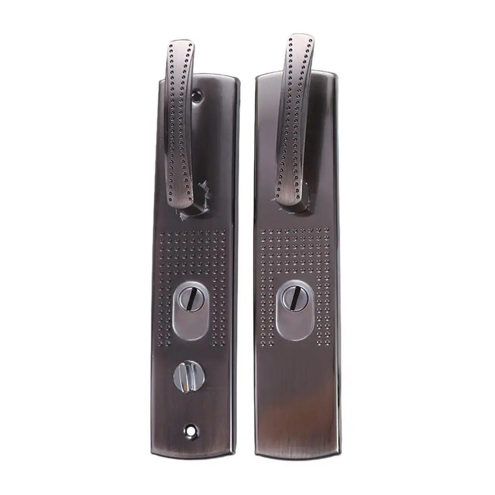 

Household Hardware Universal Security Door Handle Thickened Practical Panel Handle Aluminium Alloy Multi Function Door Lock Home