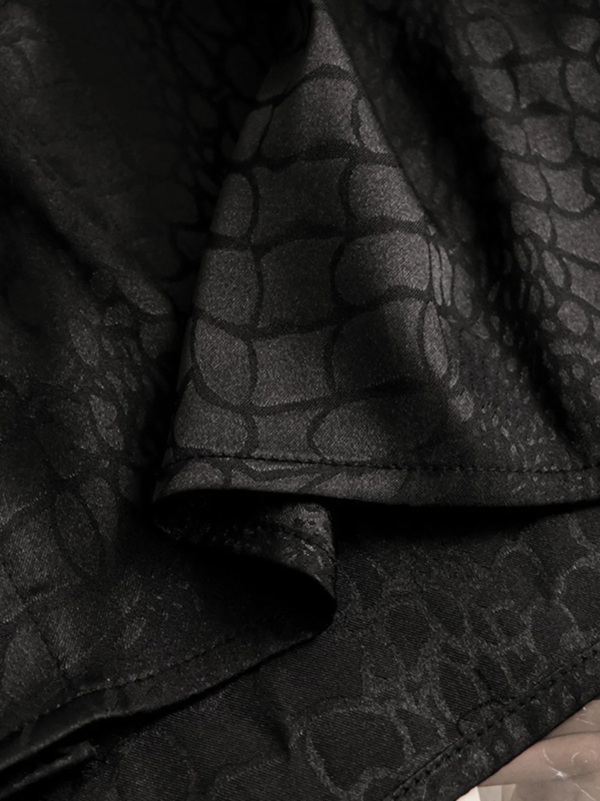 Bla نمط التمساح طويل Sve irt المرأة فضفاضة تناسب محايد Sle ريترو irt Xuyan Rosy الكورية Sle تخفيف الرياح