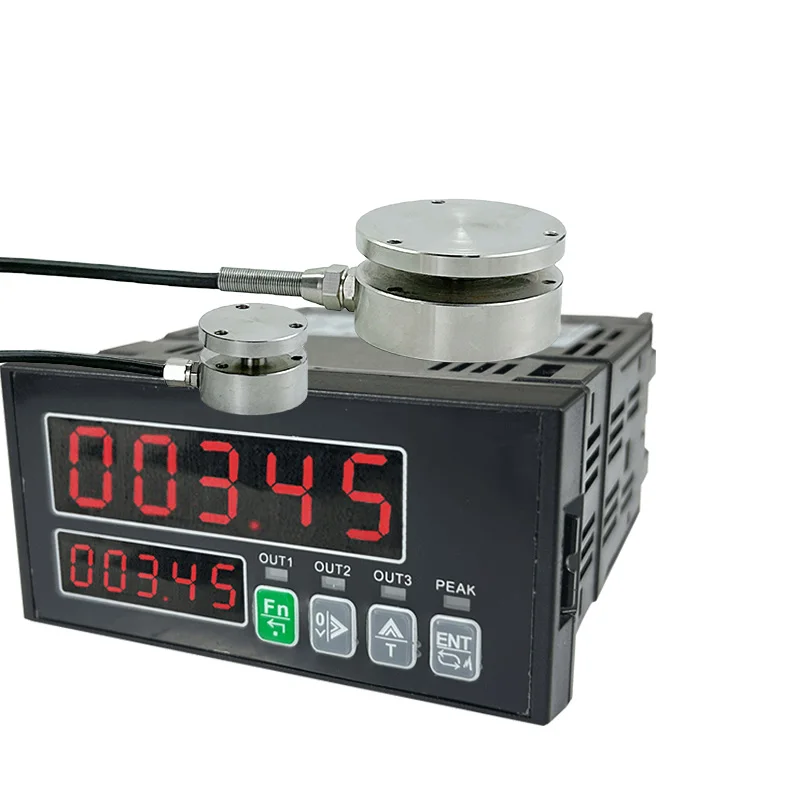 25mm Miniature Compression And Tension Sensor Load Cell +load Cell Indicator display 5KG 10kg 20kg 30kg - 1 Ton 2t Biosensor