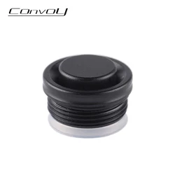 Black Aluminum Alloy Button Can Be Used to Replace The Stainless Steel Button of The Illuminated Switch
