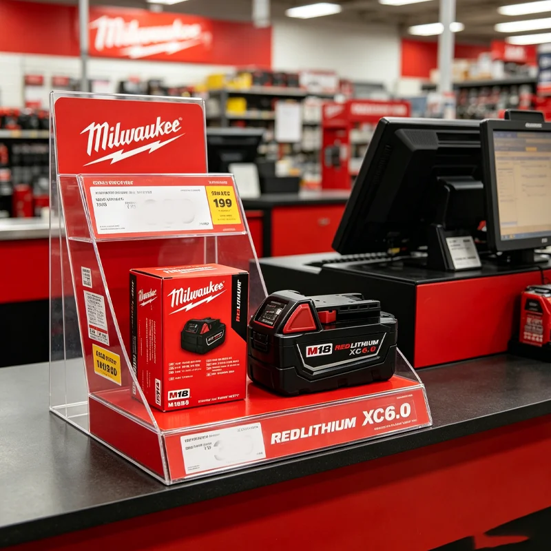 

2026Milwaukee Original18V M18 Milwaukee Lithium ion Battery M18 B6 XC 48-11-1815 2604-20 48-11-18501860Rechargeable tool battery