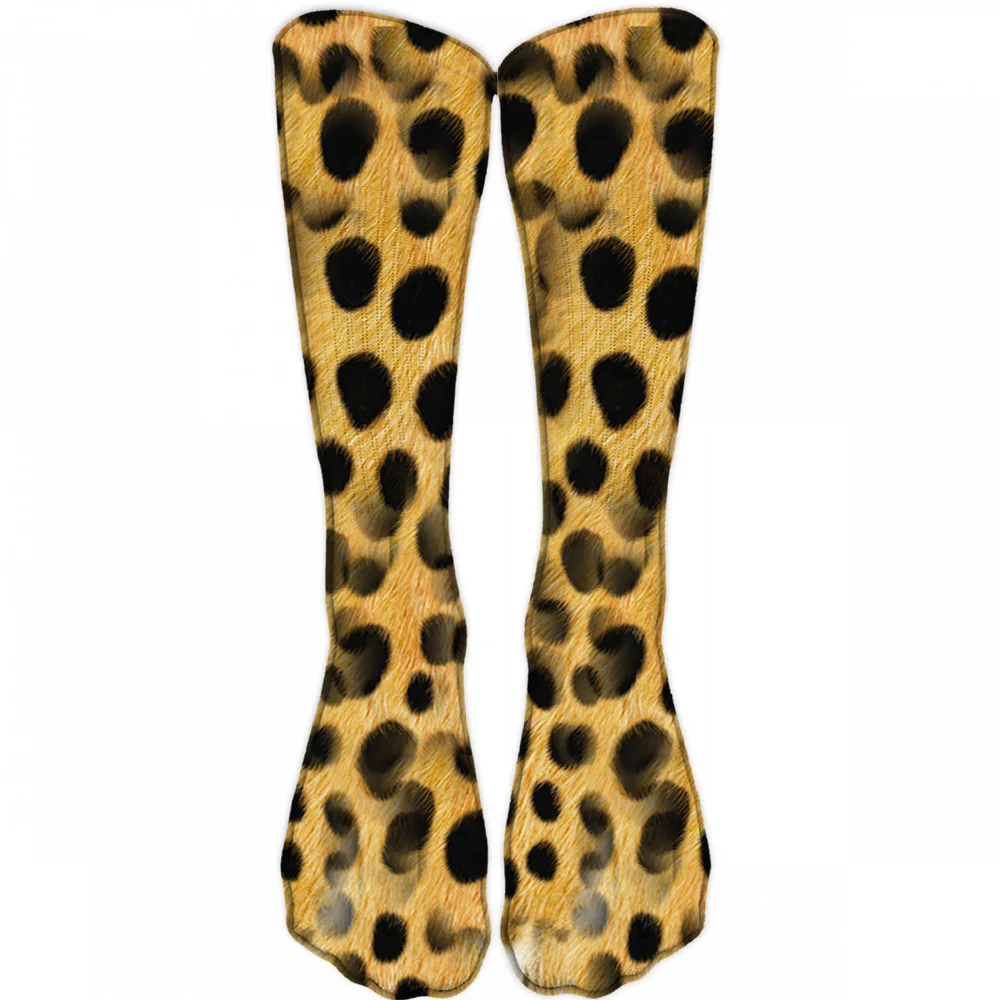 Unisex Funny Print Animal Paw Sole Socks Print Cartoon Cosplay High Flexibility Thigh High Sock Cotton Fashion Thin Toe Feet