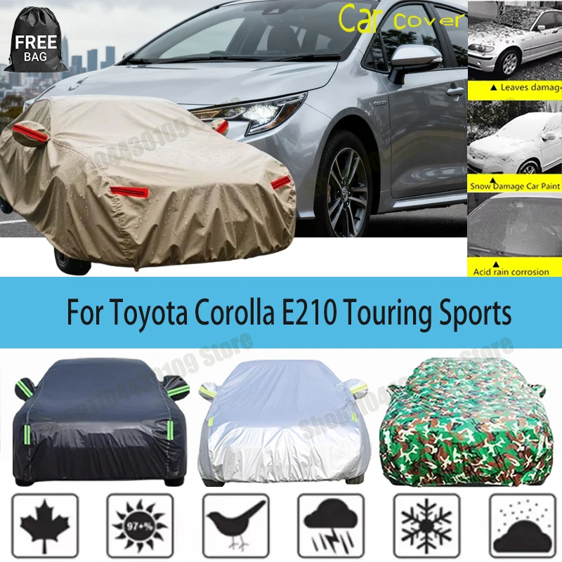 

For Toyota Corolla E210 Touring Sports Car Cover Waterproof All Weather Outdoor Full Car Sun Protection Cover