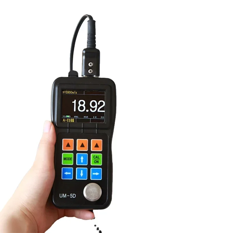 High Precision Ultrasonic Thickness Gauge for Metal, Aluminum, Iron, PVC