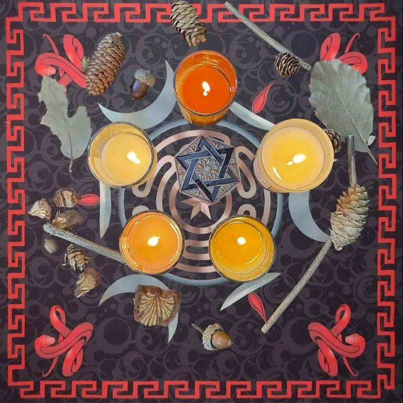 

Квадратная столовая ткань таронка алтарная ткань настольная игра астрологическая набора на столе