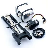 RC Truck Tipper Metal Oil Pump Oil Cylinder Tank Hydraulics System Suit for 1/14 Tamiya SCANIA 770S VOLVO BENZ MAN TGX LESU Car