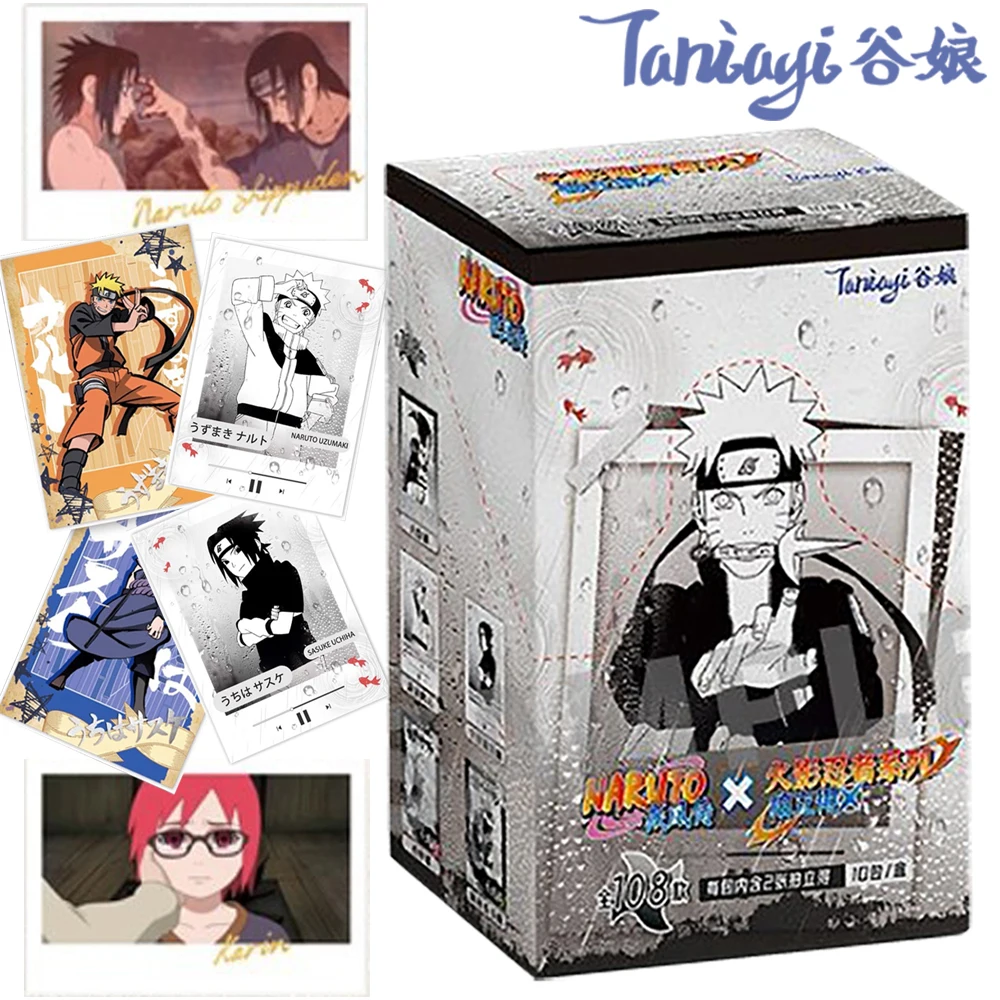 

Новая коллекционная карта Taniayi NARUTO, горячая кровь, персонаж аниме, сюжет, редкая горизонтальная доска, карта, детский сюрприз на день рождения