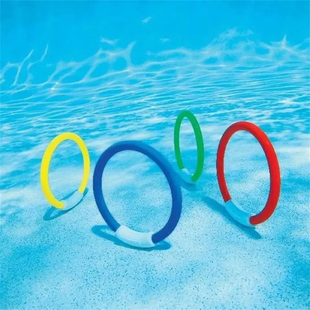 Jouets de bain de plage pour enfants, anciers de plongée, sports nautiques, jouets de plongée sous-marine, jouets de natation, jouets de jeu de plongée, anneaux de natation