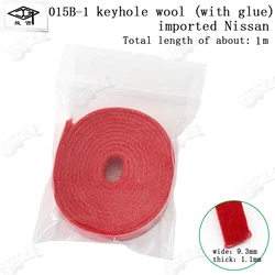 Piano Tuning Tool Piano parts 015 keyhole hot-melt adhesive tape red carpet fittings