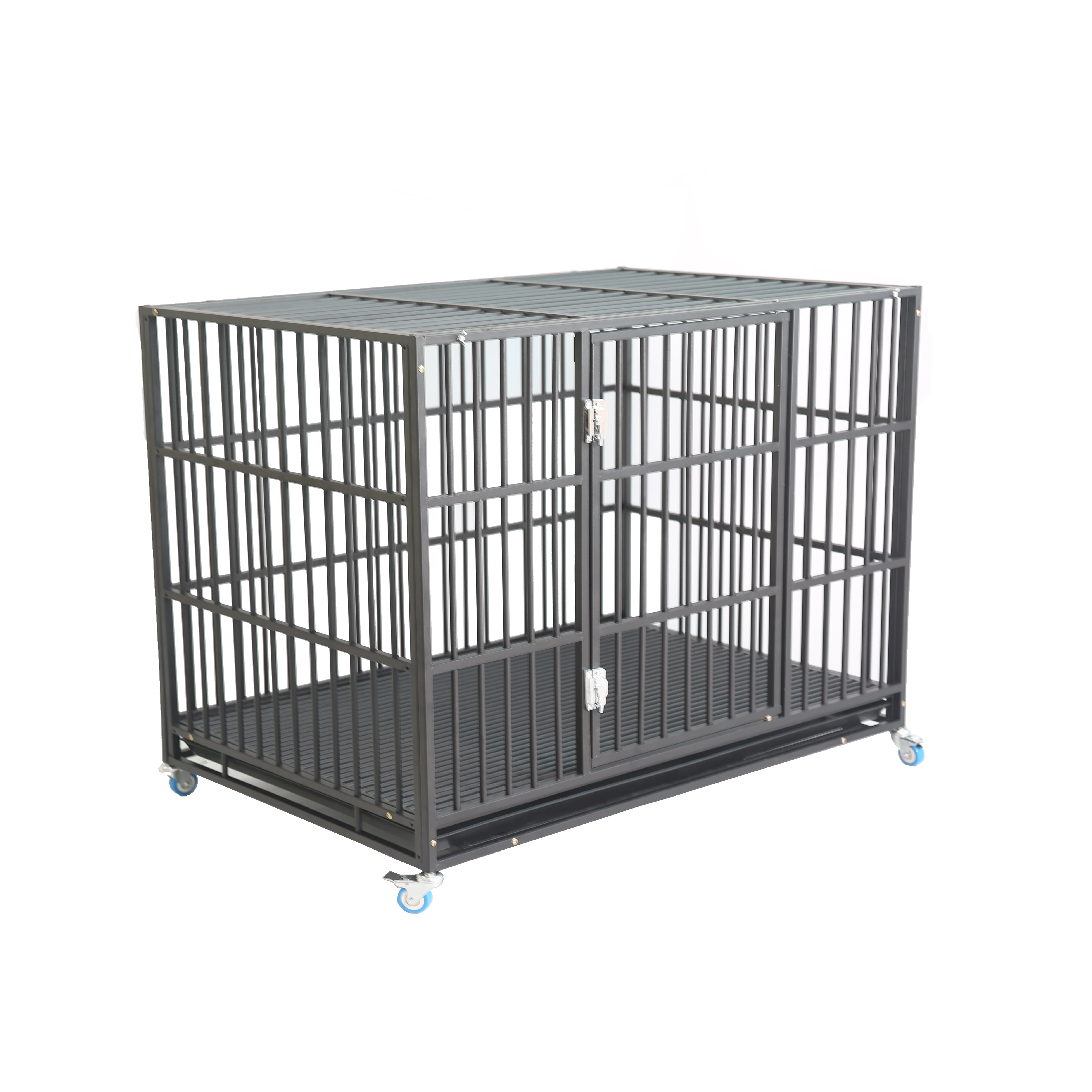 PTD-L Double iron pet cage with wheels