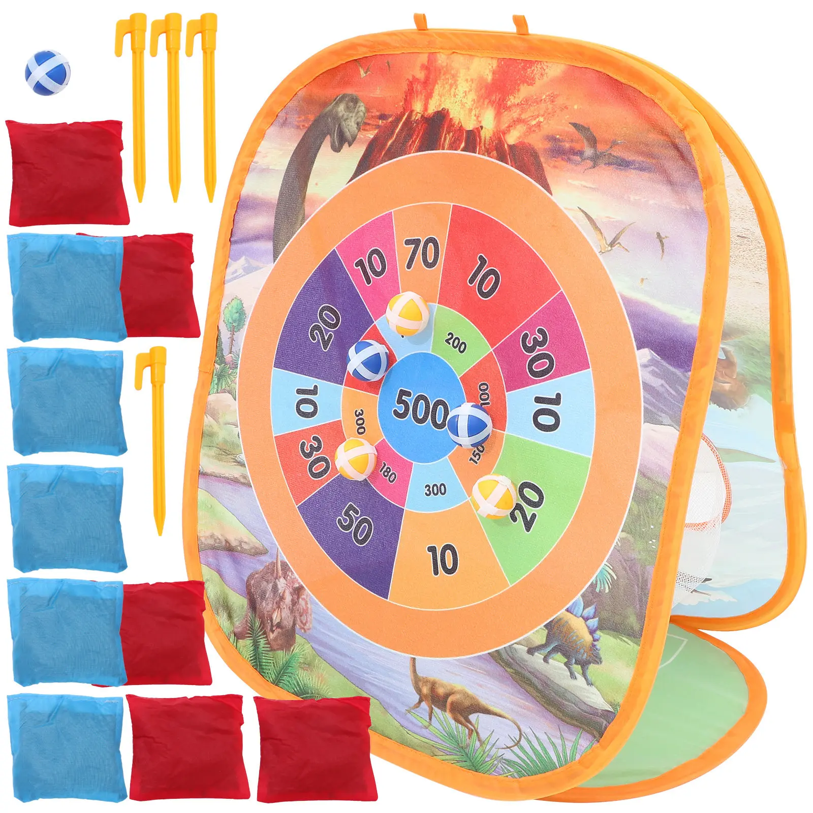 1set-bean-bag-toss-game-portable-cloth-kids-outdoor-game-enhances-coordination-parent-child-interaction-supplies