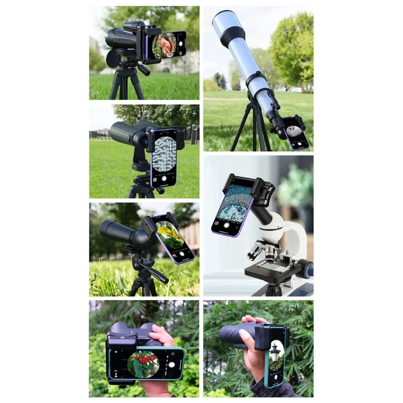 Verrekijker Telescoop Telefoonadapter Universele telefoonhouderclip voor microscoop