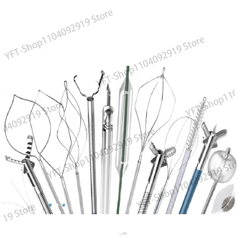 

Foreign Body Removal Bronchogastroscopy Endoscopic Foreign Body Net Pocket V-shaped Crocodile