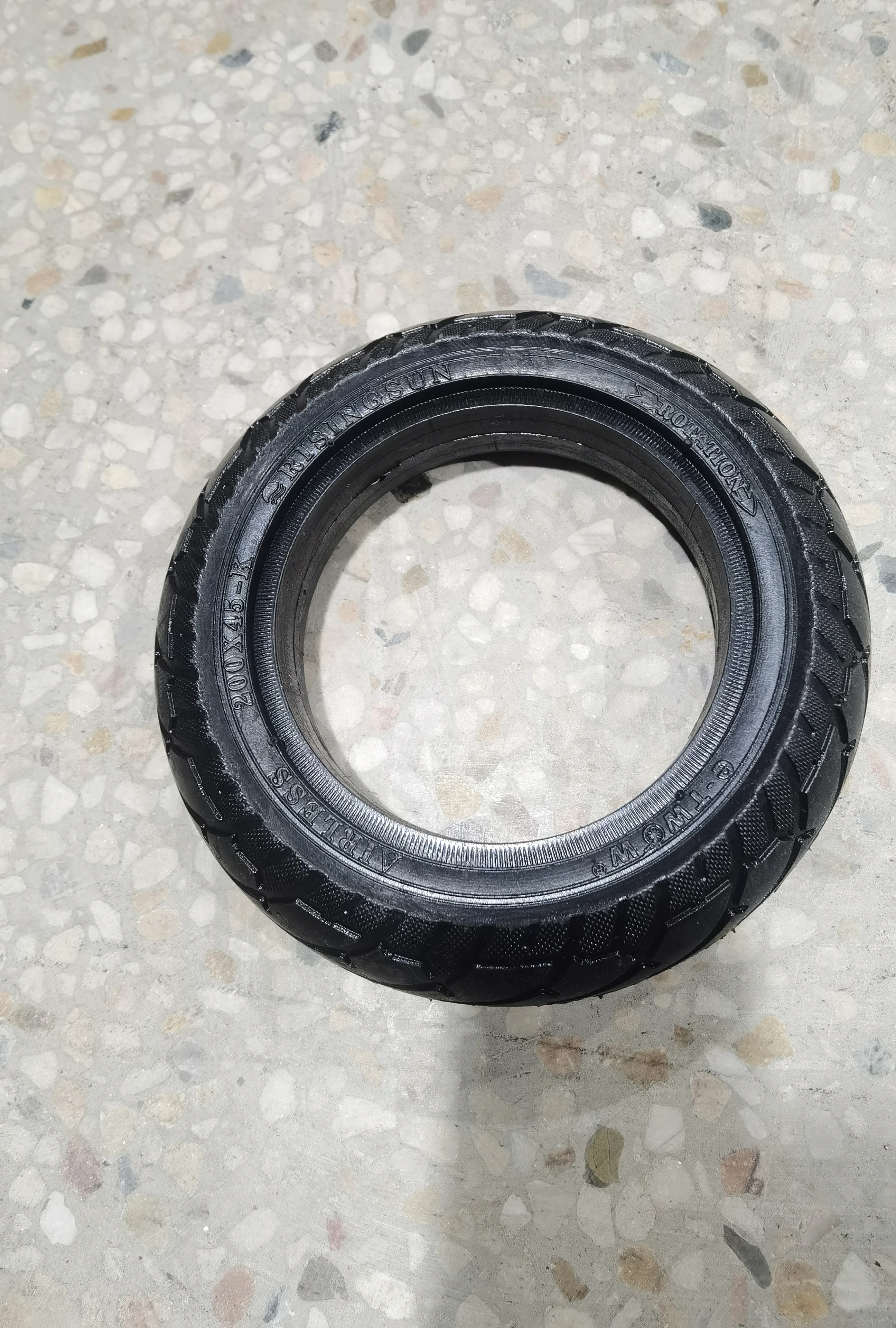 E-Twow Electric Scooter Front And Rear Tyres Spare Parts Set 8 Inches Rubber Wheels for Scooter Maintenance