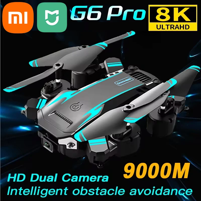 

Xiaomi Mijia G6 Pro Drone 8K GPS Professional Aerial Photography Qual-Camera Omnidirectional Obstacle Avoidance Quadrotor Toy