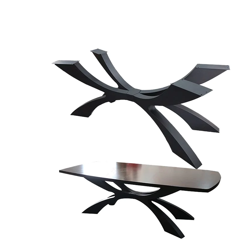 Factory Wholesale Customized Stainless Steel Metal Leg Luxury Design Resin Table Legs Coffee Furniture Dining Industrial