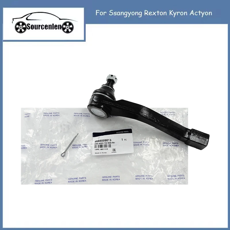 

Совершенно новый оригинальный наконечник рулевой тяги OEM 4666009004 4666009013 4666009001 4666009011 для Ssangyong Rexton Kyron Actyon