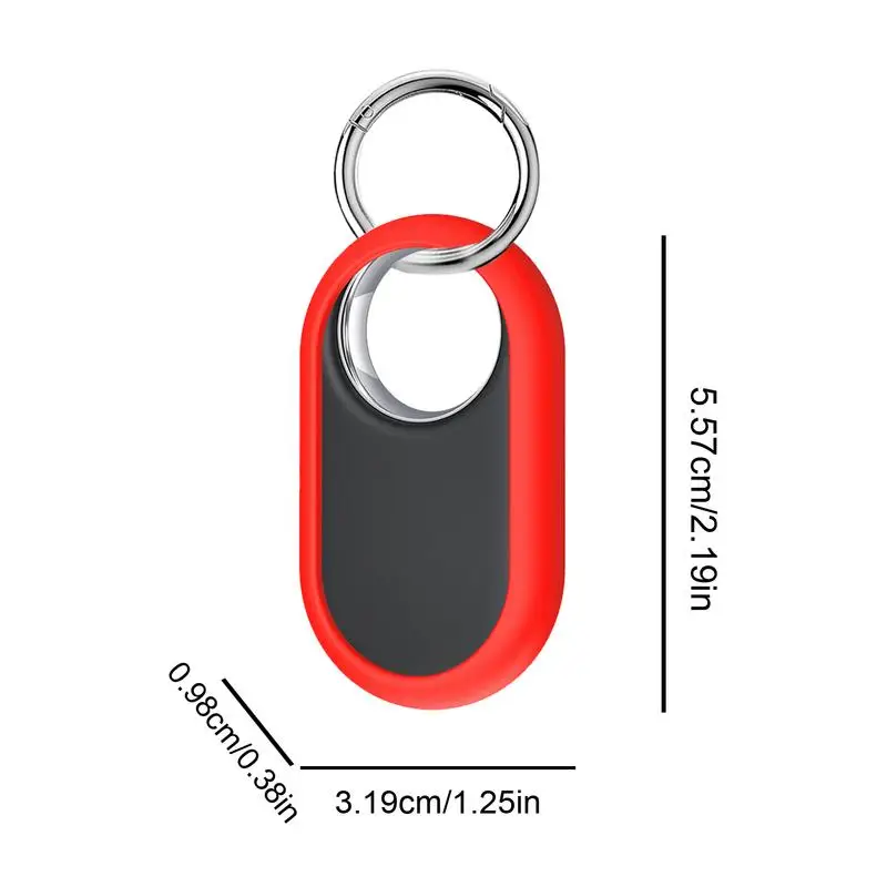 À prova de choque Silicone Locator Case protetora, Anti-Fall Capa, Anti-Lost Capa, Lavável Habitação Conchas para Galaxy Smarttag 2