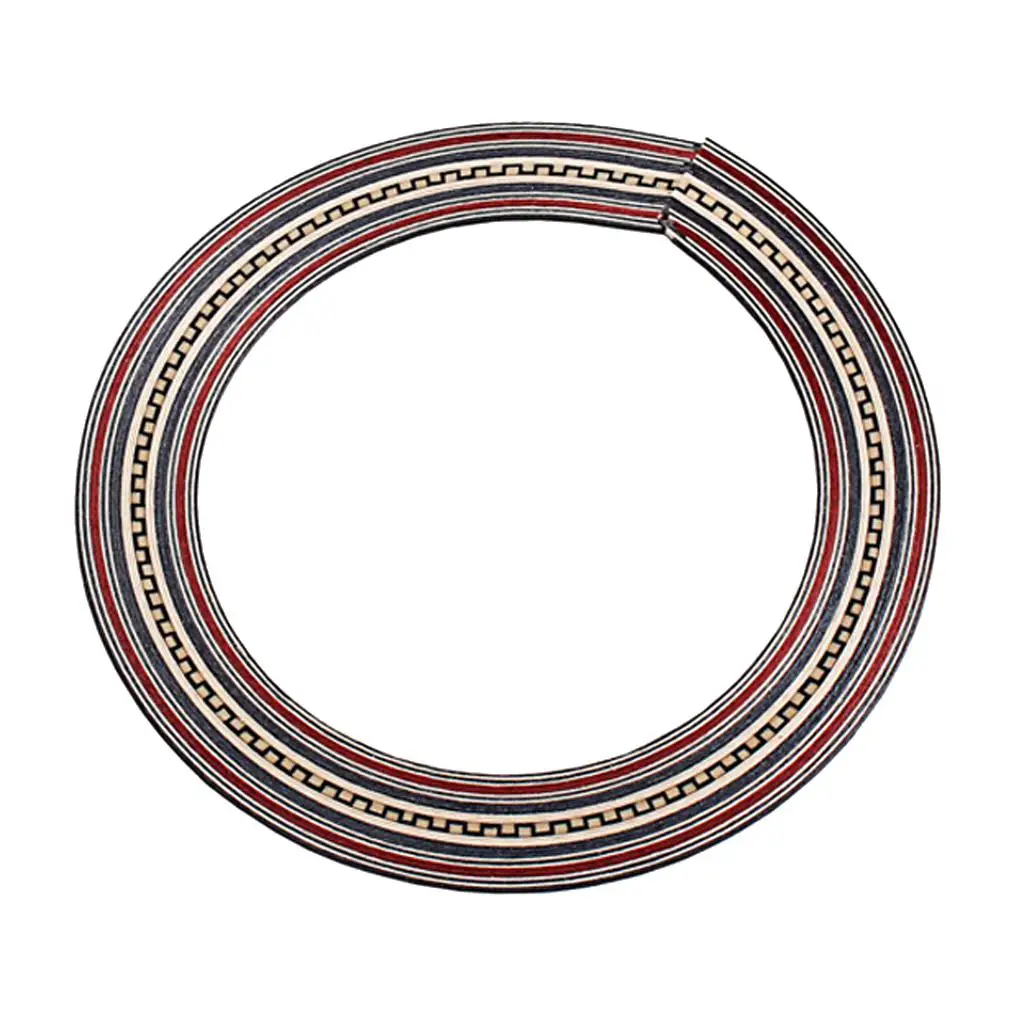 1pc Rosette Soundhole Decals Inlay Sticker for Acoustic Classical Guitar Replacement