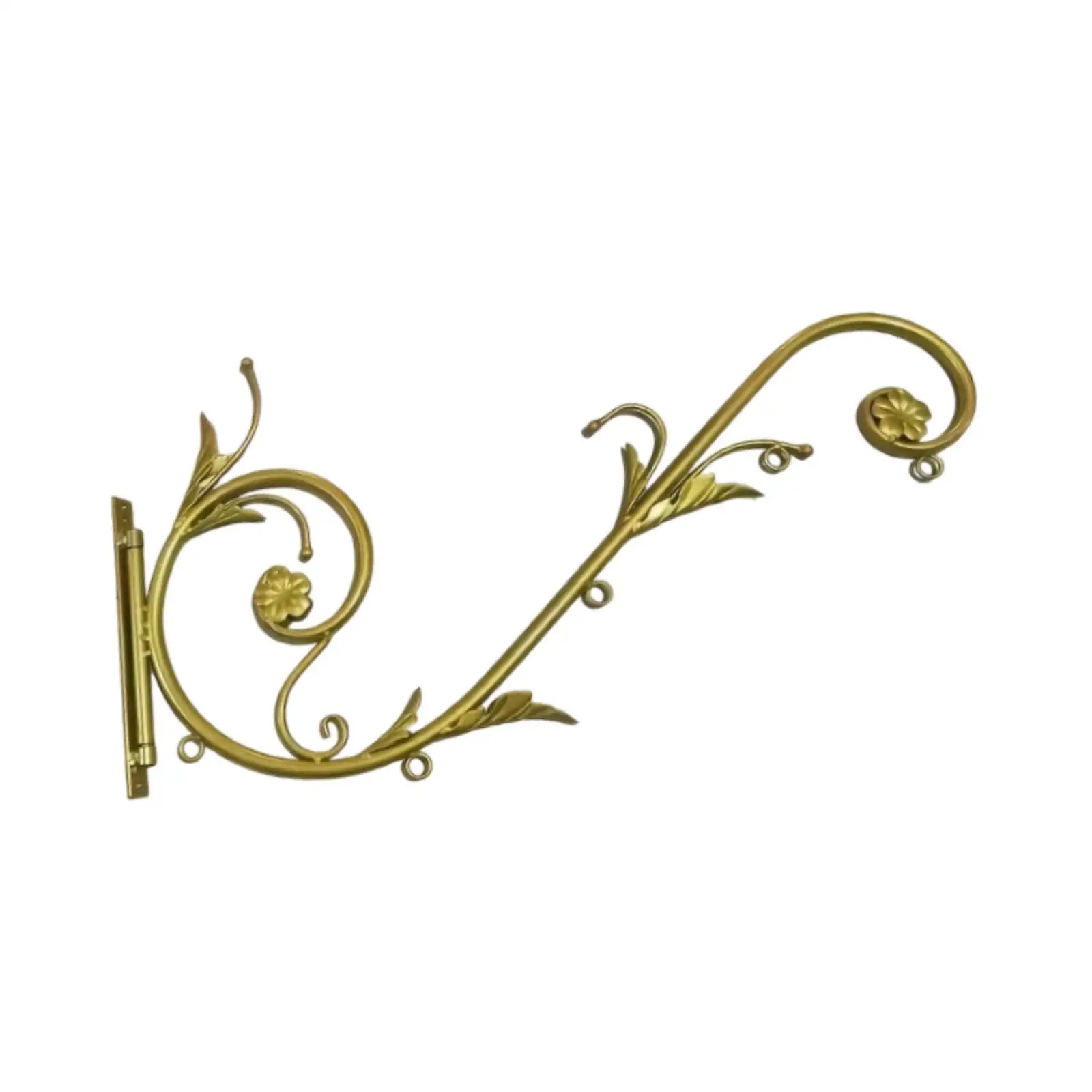 Bed Bed Multipurpose Versatile Elegant Metal Rotatable Accessory Practical Curtain Shelf Decor
