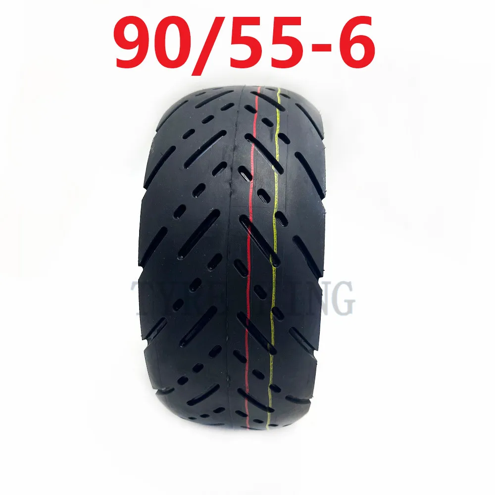 New Electric Scooter Parts 10 Inch Tubeless Tyre 90/55-6 Thickened Vacuum Tire Road Tyre