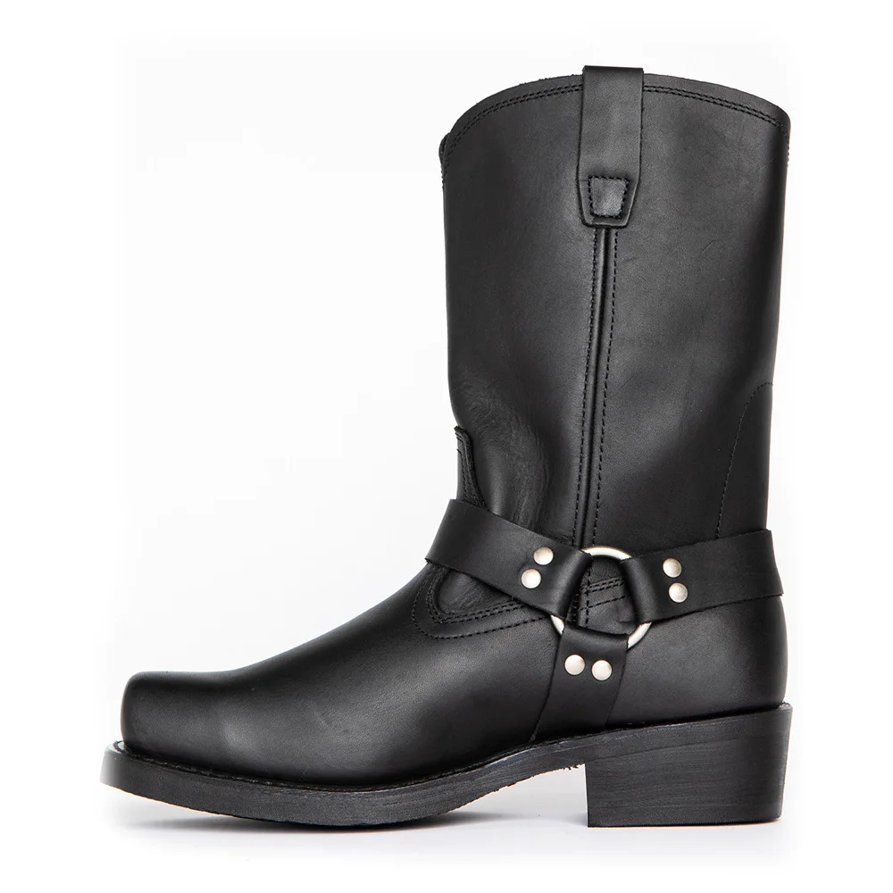 Patent Leather Men Side Zipper Ankle Boots 2025 Man Winter Plush Snow Boots Fashion Men Casual Low Top Shoes All-match Men Shoe