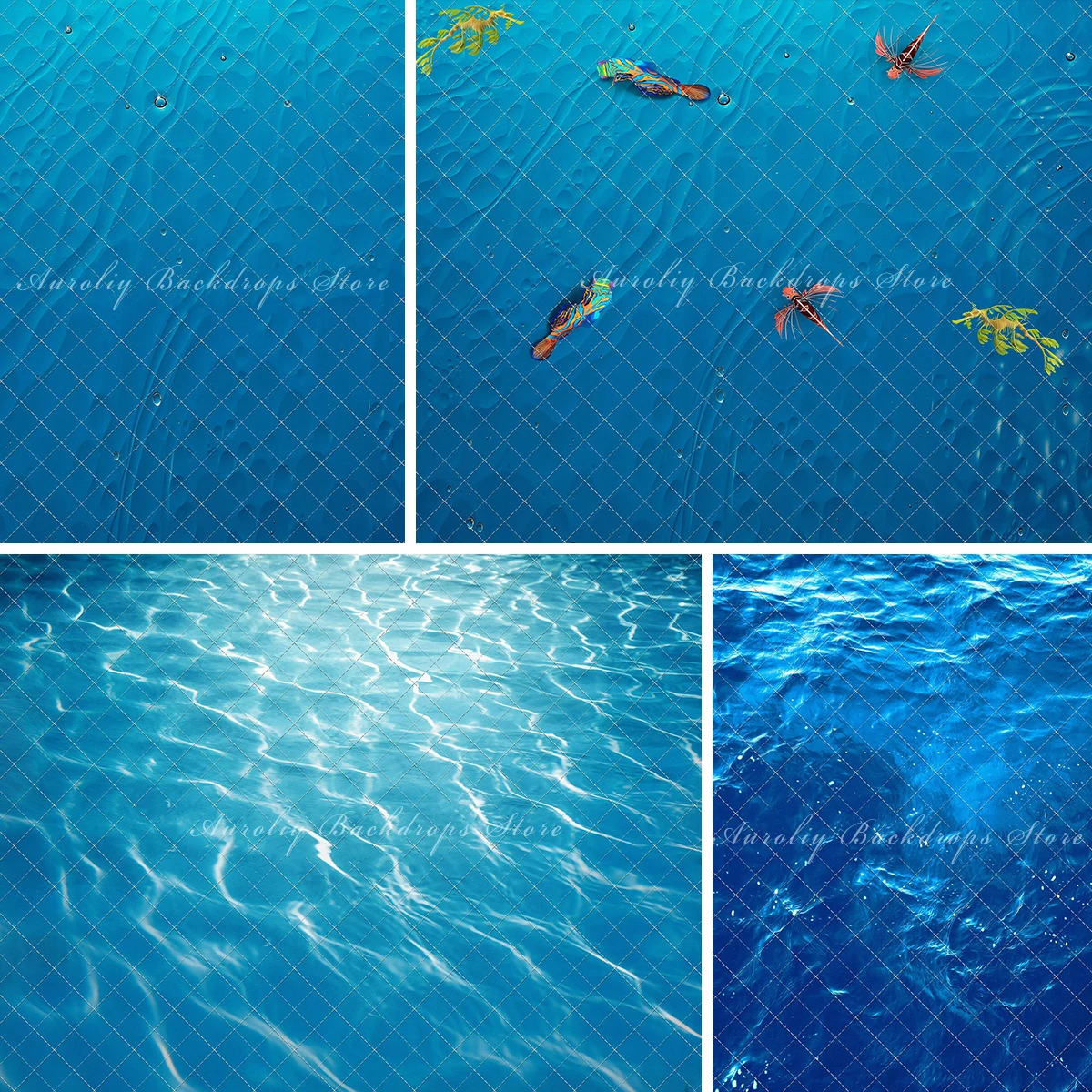 

Underwater Backgrounds Kids Adult Photography Props Child Baby Decors Swimming Pool Seawater Ocean Surface Photo Backdrops