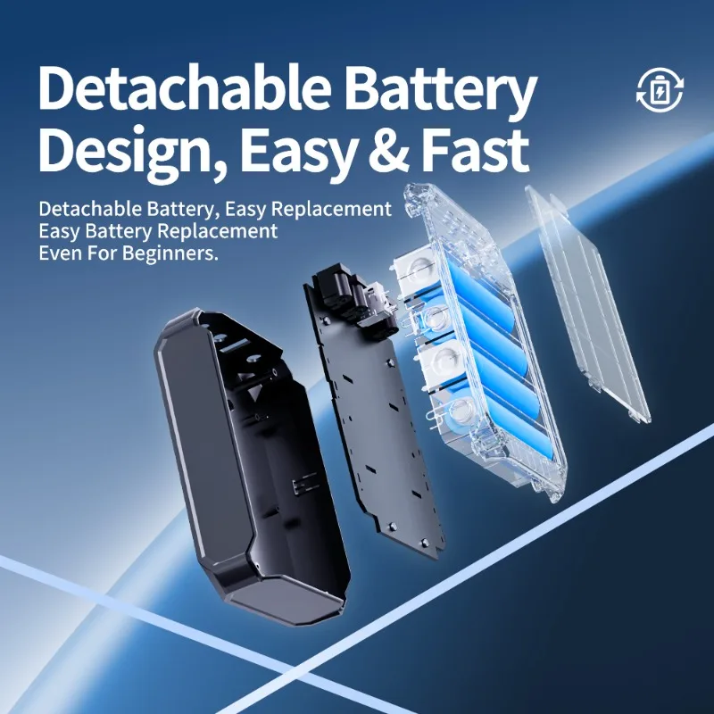 10400mAh Mini UPS Backup Power 12V 9V 5V DC Output Detachable 18650 Battery Portable Uninterruptible Power Supply Router