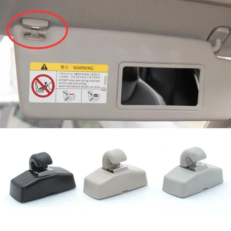 Sun Visor Hook Clip Bracket Hanger for Golf 4 GTI  VW Bora IV Jetta A4 Passat B5 B6 Polo 9N Beetle Caddy Skoda Octavia 2 A5 1Pcs