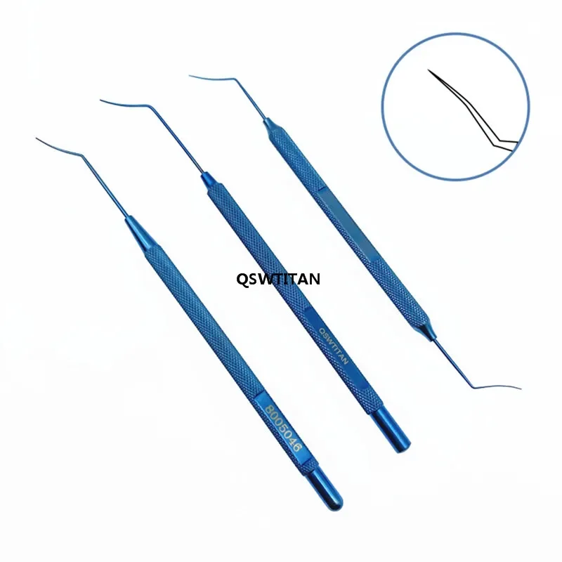 Drysdale Nucleus Repositor Synechiae Retina Detachment Ophthalmic M-Hook Chopper Splitter Titanium