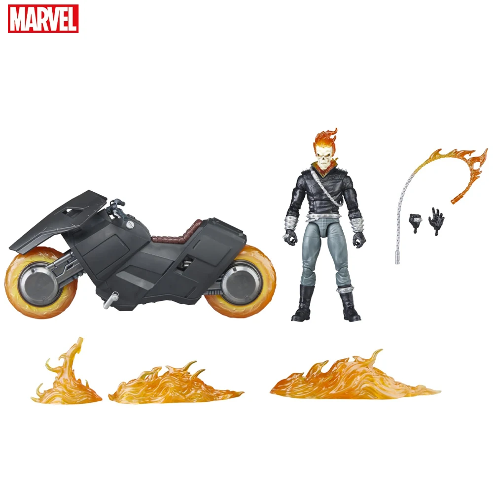 

Marvel Legends Series Ghost Rider (Danny Ketch) with Motorcycle, 85Th Anniversary Comics Collectible 6-Inch Action Figure