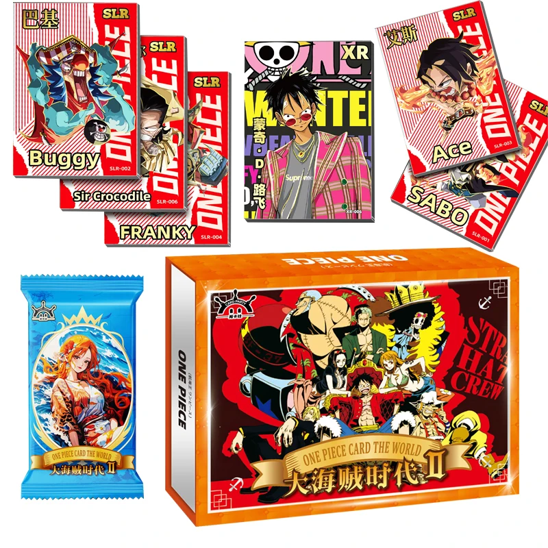 

One Piece Cartas Luffy Roronoa Sanji Nami TCG Game Cards One Piece Japanese Anime Collection Card Kids Festive Birthday Gifts