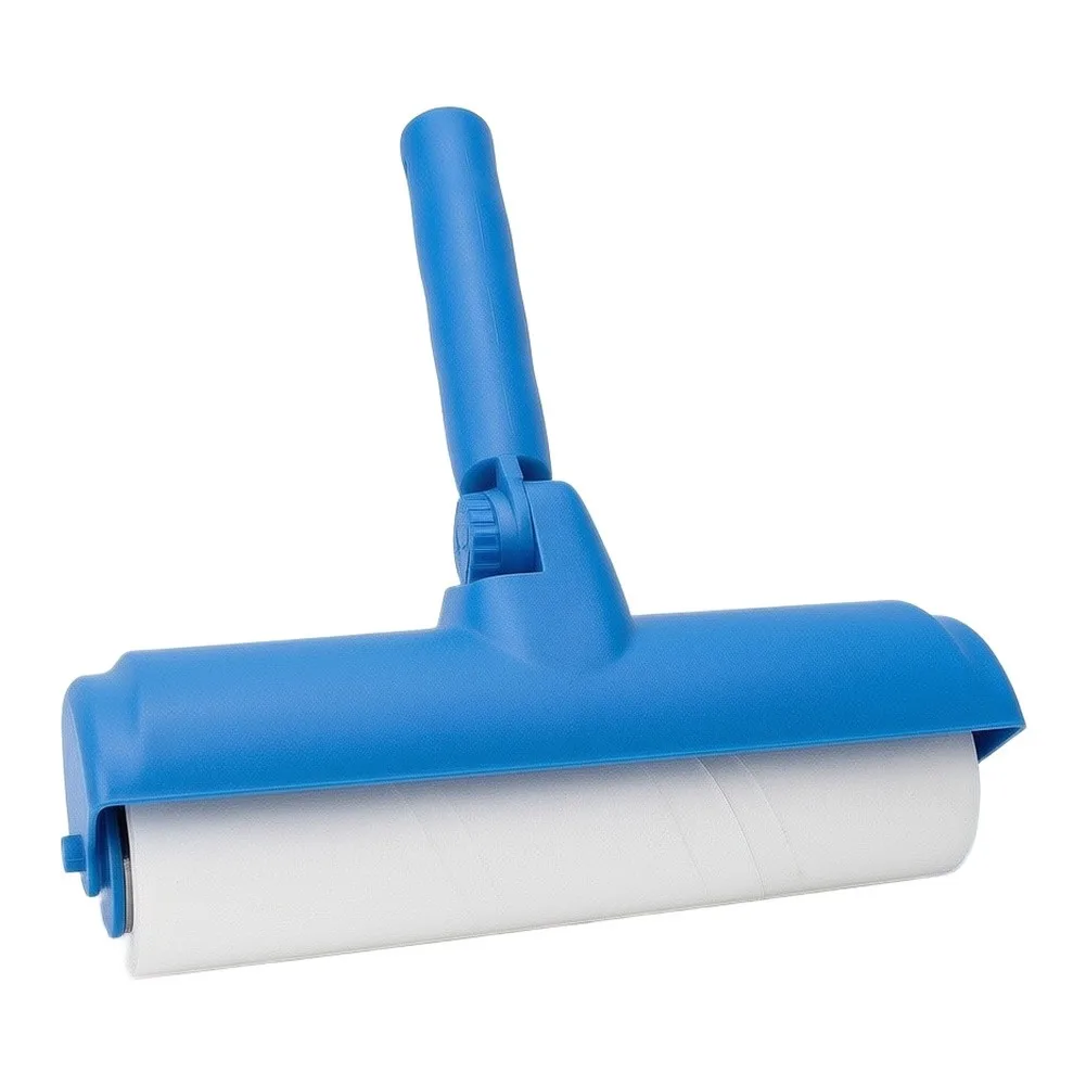 Adjustable 10 Inch Roller Brush for Ceiling Painting for splash for proof Function Includes 1.2M Rod PVC Blue Material
