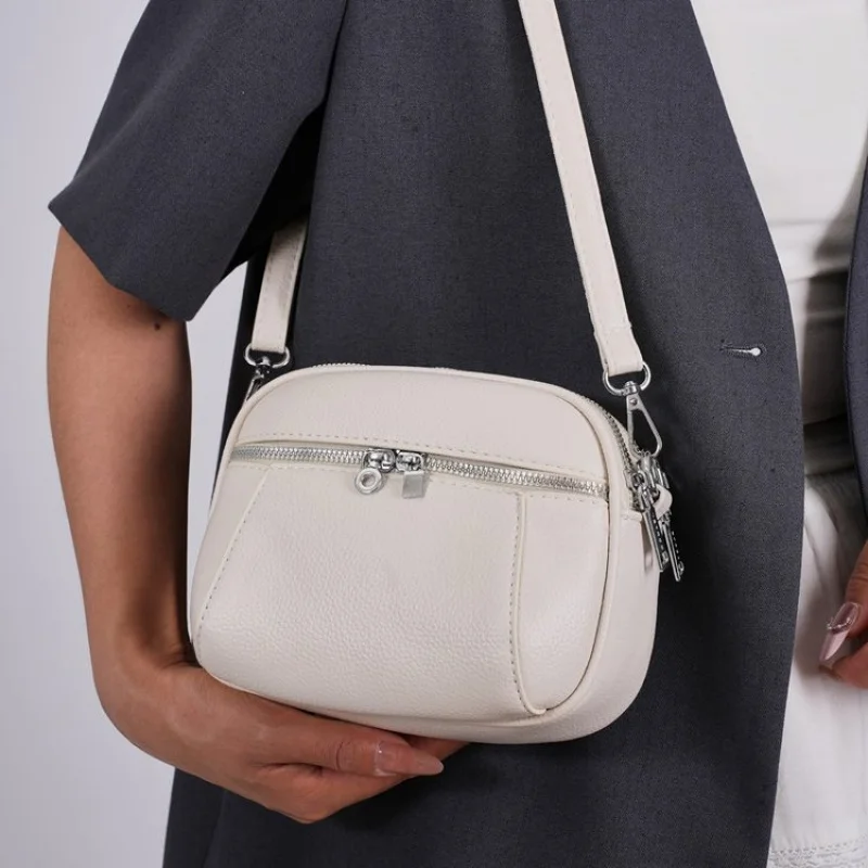 

Модная шикарная новинка 2025 года, женская роскошная брендовая кожаная сумка-тоут, известный дизайнер, популярная винтажная повседневная сумка ​