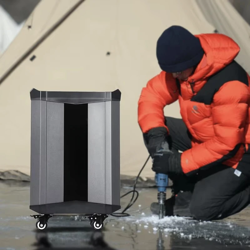 محطة شحن محمولة عالية السعة 2000 وات 2515 وات في الساعة محطة شحن البنك الشمسي المحمولة #4