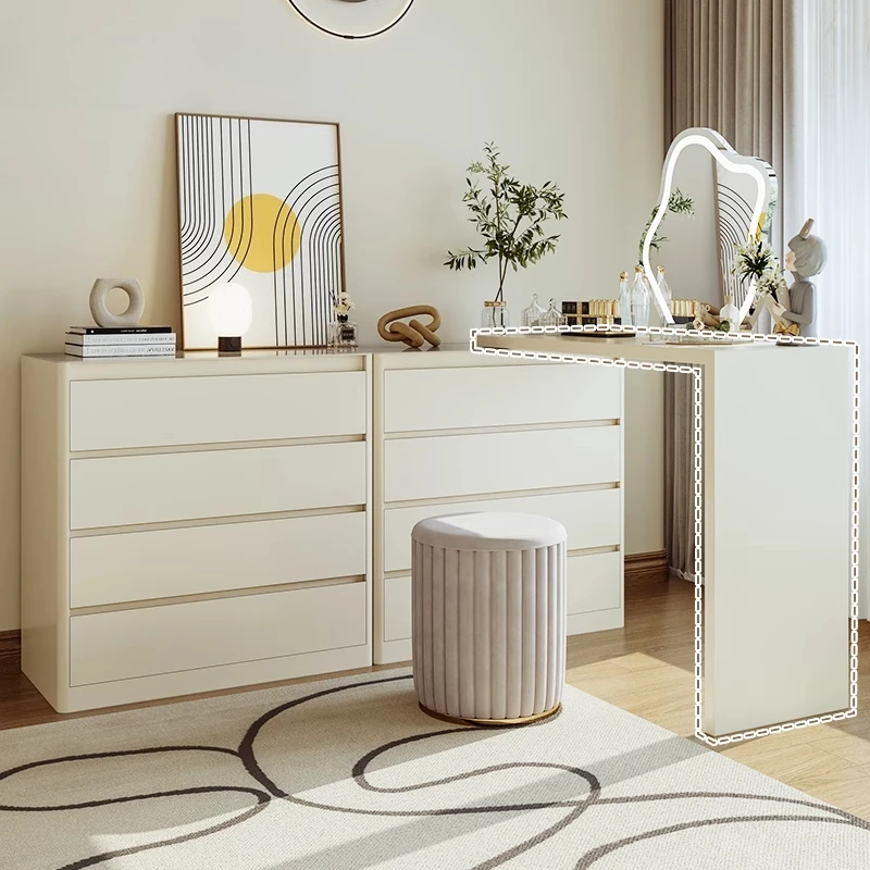

Drawer Dresser Room Makeup Vanities Bedrooms Wooden Chest Drawers Bedroom Mobile Mirror Schminktisch Home Furniture