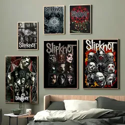 1PC Print Poster Paper Waterproof HD Sticker Heavy Metal Rock S-Slipknot Band Bedroom Entrance Home Living Room Bar Wall Decor