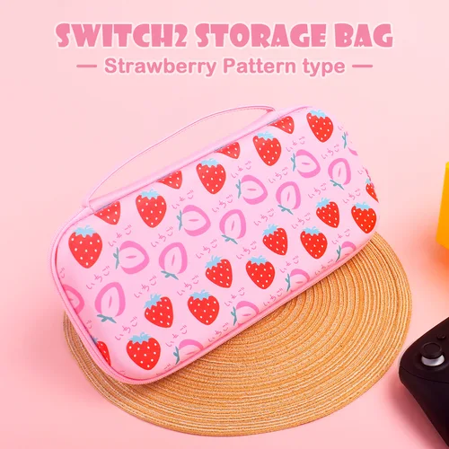 Imagen 2 del producto Estuche de transporte Premium para Switch 2 (2025), NS2, estuche de viaje portátil duro, bolsa de almacenamiento, bolsa protectora para NS 2