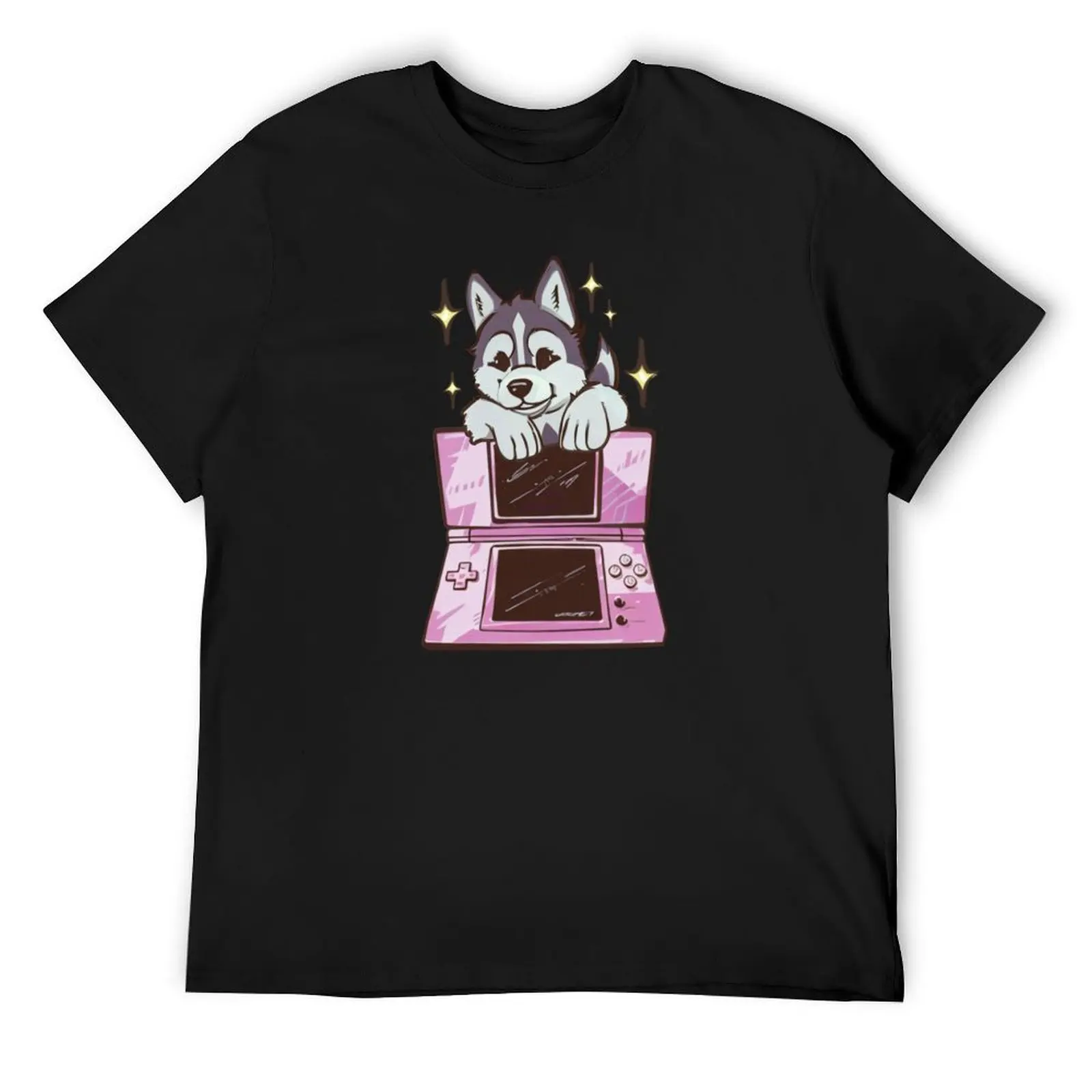 

Husky Nintendog T-Shirt animal prinfor boys blanks mens big and tall t shirts